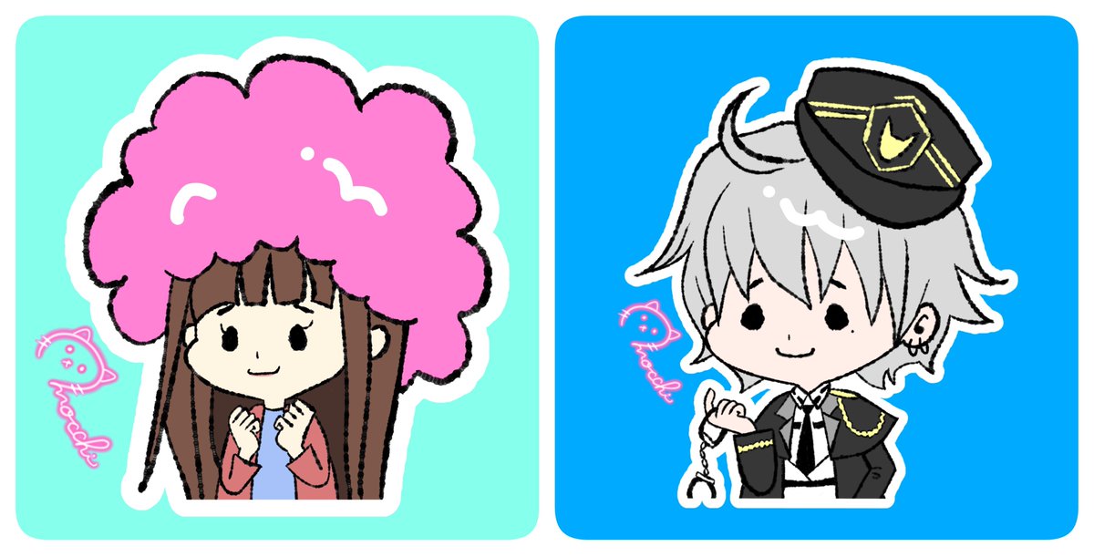mocchi_91rie's tweet photo. 枠主さまとリスナーさまのエモモの
似顔絵を描かせてもらった✎ ̼
楽しかったぁ✨
自分のも、もうすぐ完成しそう。 https://t.co/sA00x0Z9Dl