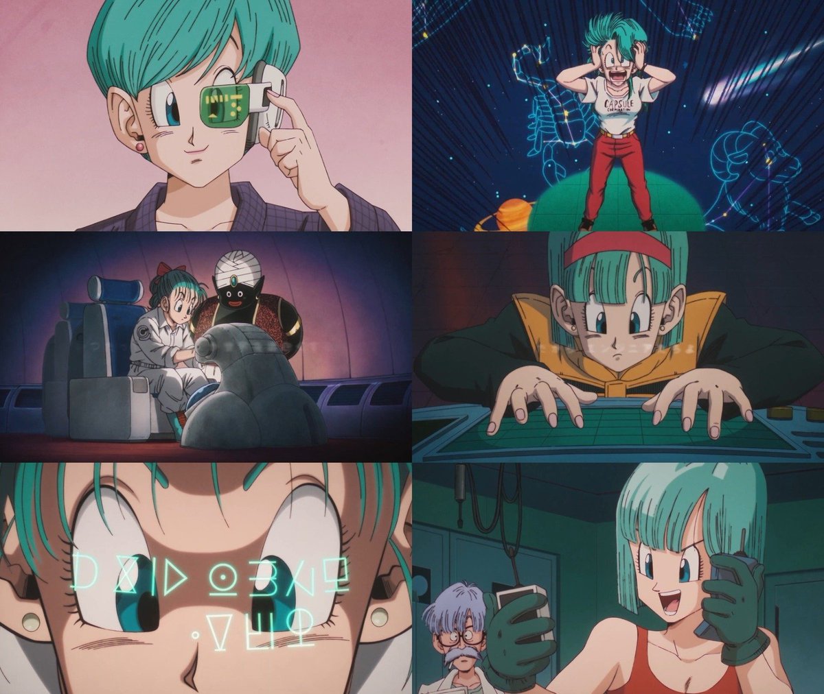 DB_Simplemente's tweet photo. Esto es gracioso porque no hace mucho salió un comercial de Bulma donde se demostró perfectamente que, en la actualidad, se podría replicar la estética de Dragon Ball Z, pero mejor. 

Además es curioso cómo, en verdad, hay gente que cree que un estudio de animación profesional no sería capaz de replicar la estética de los 90, pero una inteligencia artificial sí