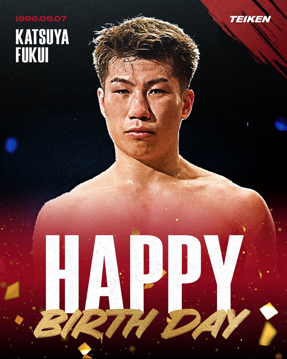 teiken_box's tweet photo. 【HAPPY BIRTHDAY】

福井勝也が本日30歳の誕生日を迎えました👏

出身地：東京都世田谷区
生年月日：1996年9月7日
アマチュア戦績：75戦59勝16敗
プロ戦績：11戦10勝（7KO）1敗

▼福井コメント

本日で30歳になりました。

いつも周りの方々からたくさんの支えやポジティブな影響をいただき、ここまで歩んでくることができました。

これまで支えてくださった皆さんへの感謝を忘れず、チャンピオンになって必ず恩返しさせていただきます。

これからも応援よろしくお願いします！