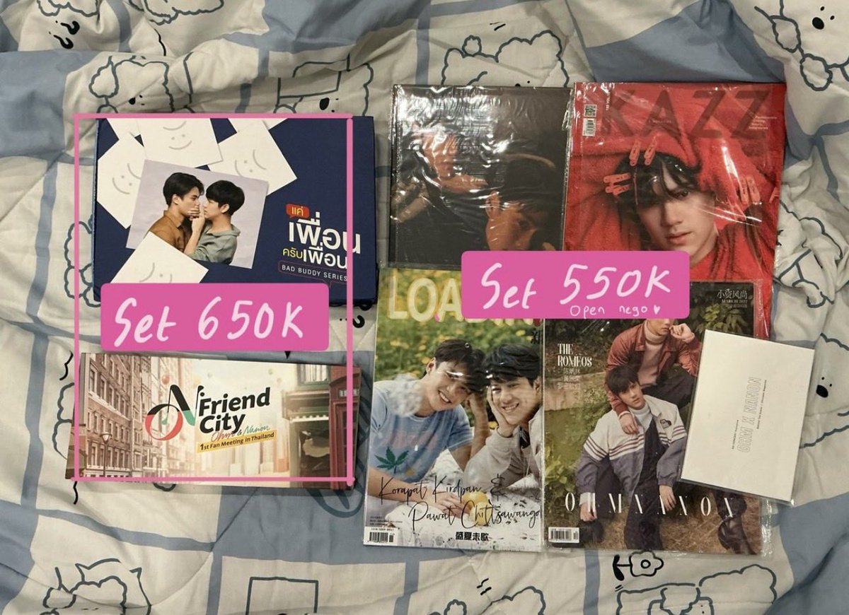 kkllee33's tweet photo. @strwbyra nih kak ada open nego yaaa ada boxset https://t.co/3GEGjVRY7h