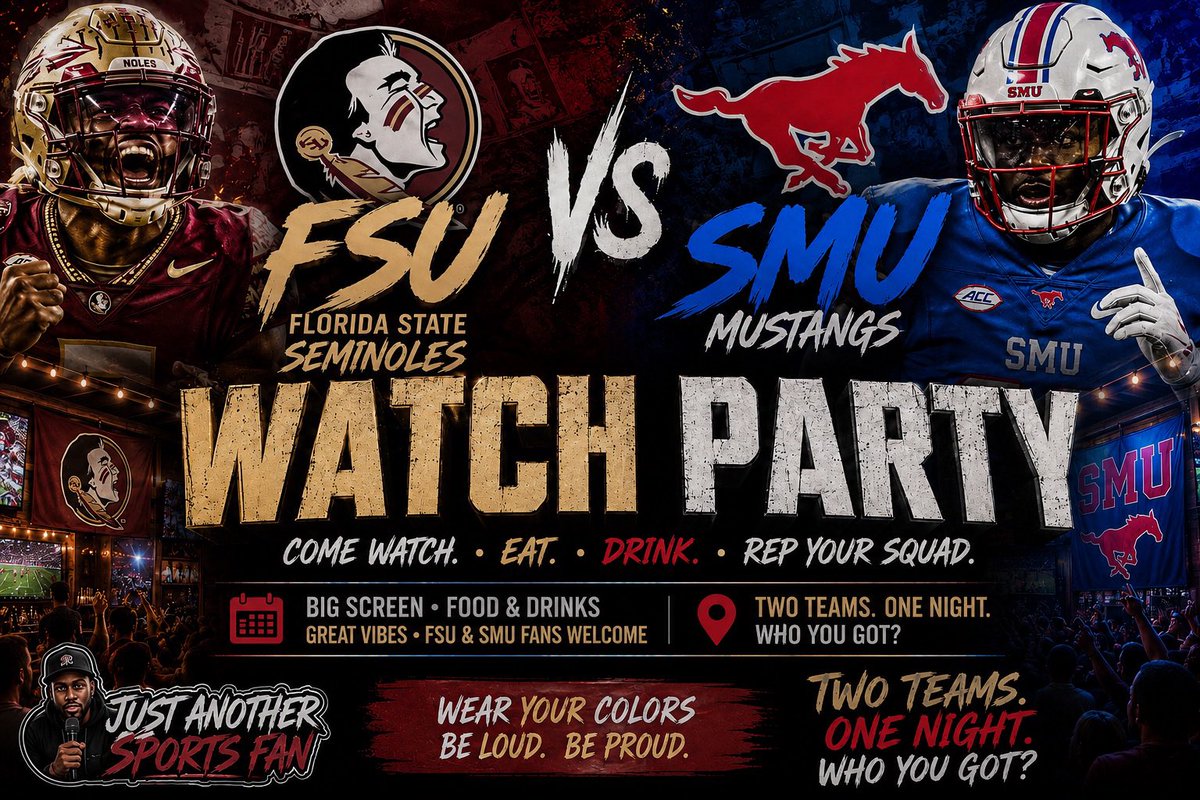 AdariusWarren's tweet photo. Tomorrow starting at 6:15 pm. Need all my noles fam to pull up, gotta get this W tomorrow or I might crash out on stream 😂😂😂 pull up and give your thoughts live during the game #noles #cfb https://t.co/tWkkHSXAZy