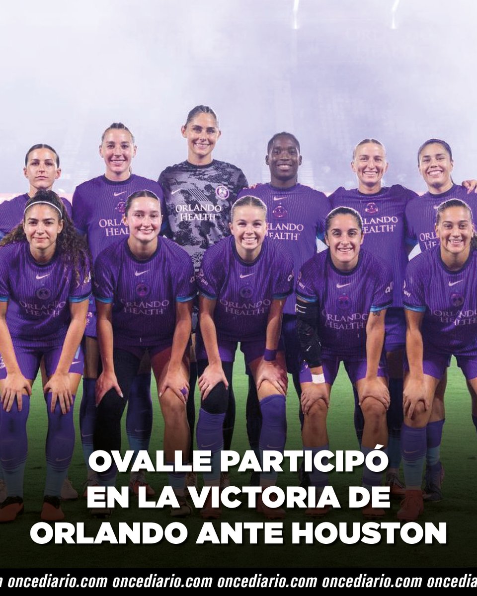 oncediariomx's tweet photo. EL EQUIPO DE OVALLE SE IMPUSO ANTE HOUSTON ✅

El #OrlandoPride de Lizbeth Ovalle venció 3-1 al #HoustonDash, y se reencontró con la victoria tras caer en su compromiso pasado.

🇲🇽 La mexicana arrancó de titular y disputó 74’ minutos.

📸: ORLPride https://t.co/d9q6cPZGSM