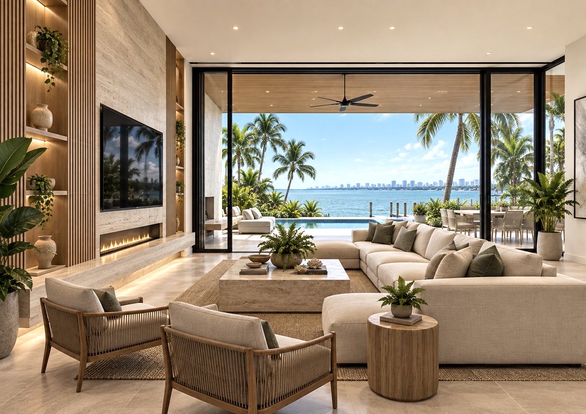 elevatededge's tweet photo. The Englewood Bay Residence is envisioned as a contemporary waterfront retreat that blends modern architecture with the relaxed character of Florida’s Gulf Coast. The 4,000-square-foot home features four bedrooms and four-and-a-half bathrooms. https://t.co/vE9822P15Y