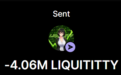 LiquitittyOnRH's tweet photo. Sending 0.4% of the Snowball wallet counted as a lock. https://t.co/qRZiE9v79D