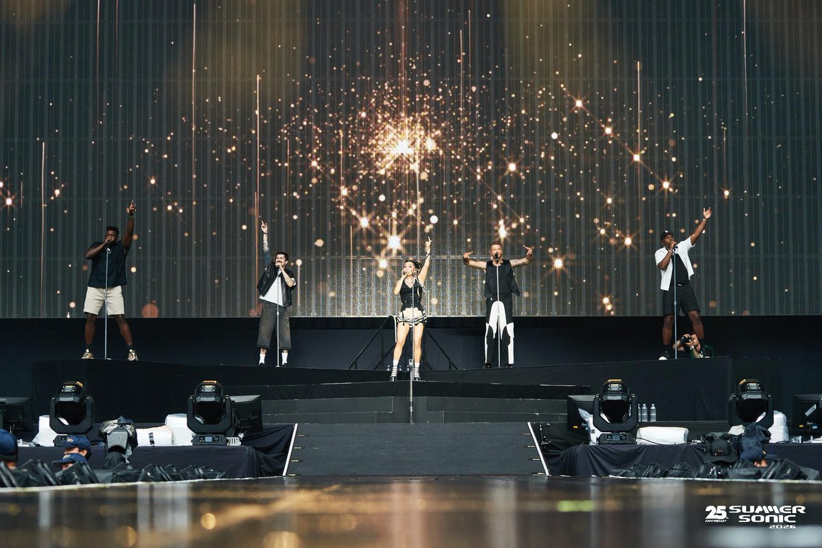 summer_sonic's tweet photo. TOKYO DAY3⚡
MARINE STAGE①🌊

L’Arc-en-Ciel
LE SSERAFIM
PENTATONIX

公式サイトのPHOTO GALLERYで公開中💁
https://t.co/foby7DNk30

#サマソニ #summersonic https://t.co/8lSUY5hCma