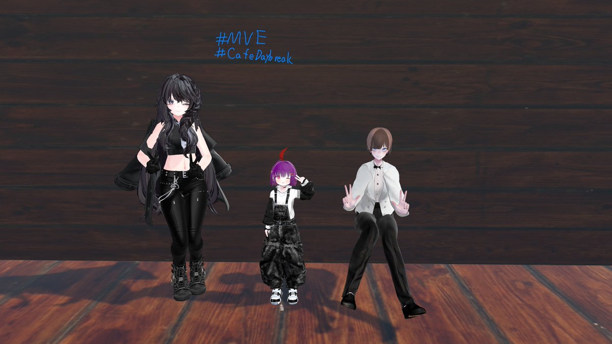 MVE_VRC's tweet photo. 本日もご来店ありがとうございました！
アバターやゲームの話で盛り上がることができました！
#MVE #CafeDaybreak https://t.co/Z7sgotQy3S