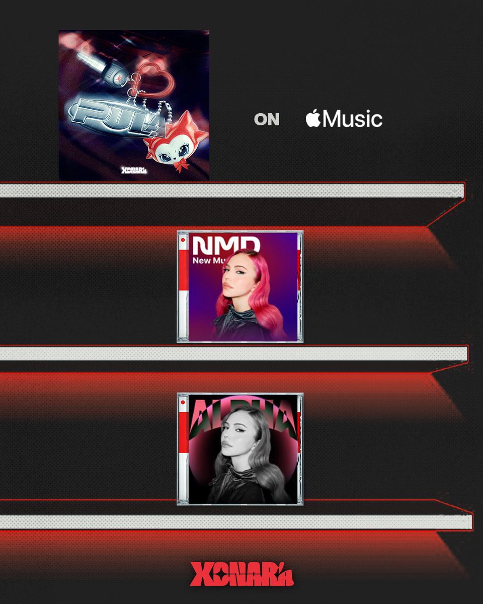 1zentertainment's tweet photo. Another playlist stop for XONARA’s 'PULA' as the latest single appears across these Apple Music playlists! ❤️‍🔥

Thankful to @AppleMusic for giving the track a feature and putting it on more music lovers' radar.

🎧 Listen to 'PULA' on Apple Music
https://t.co/2fxPHoaVxJ

#1ZEntertainment #XONARA #PULA