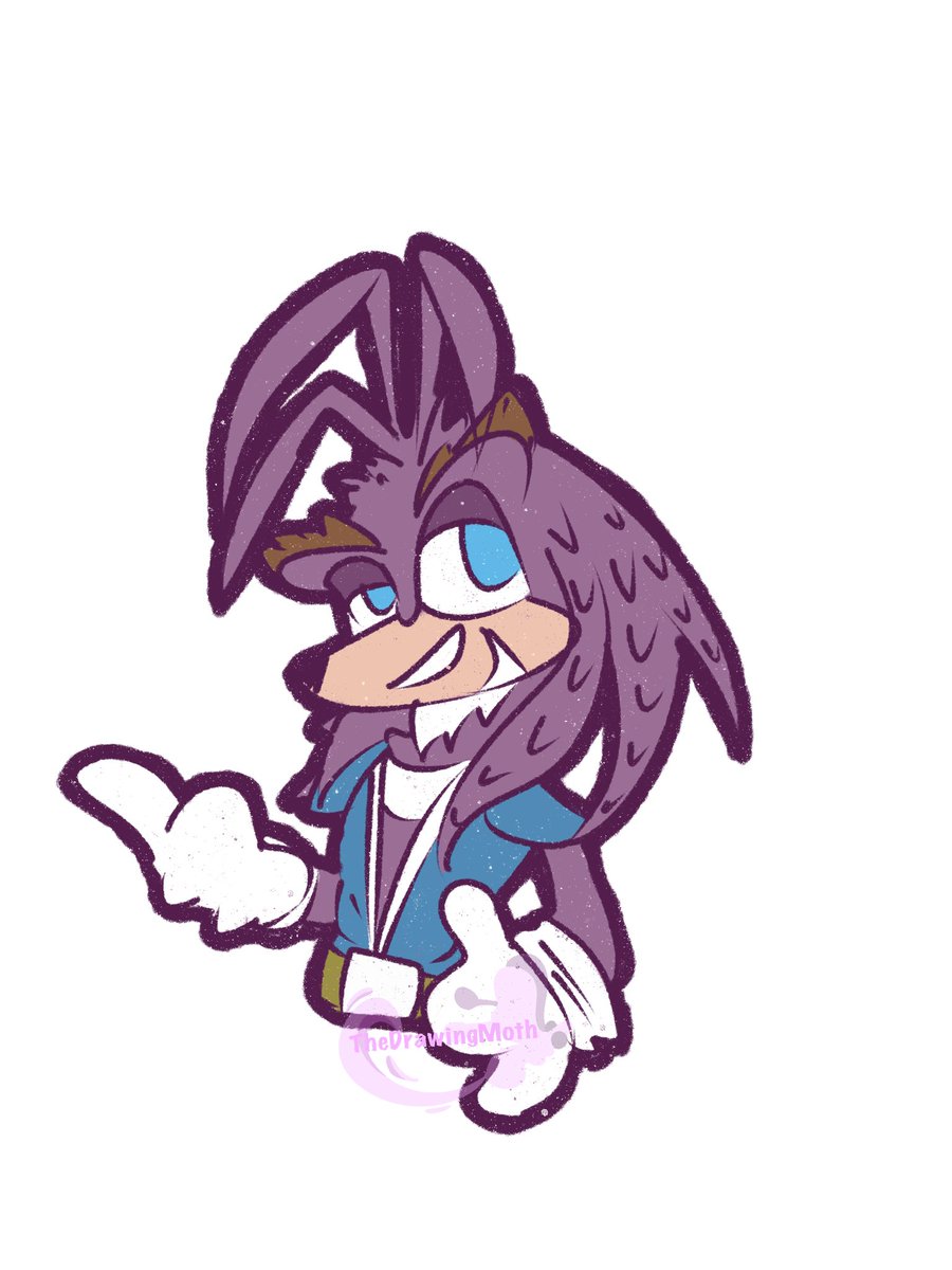 DrawingMoth's tweet photo. Felt like drawing Thunderhawk planing on drawing the other members of the brotherhood #thunderhawktheechidna #drawing #sonicfandom https://t.co/2oAmyRAocM