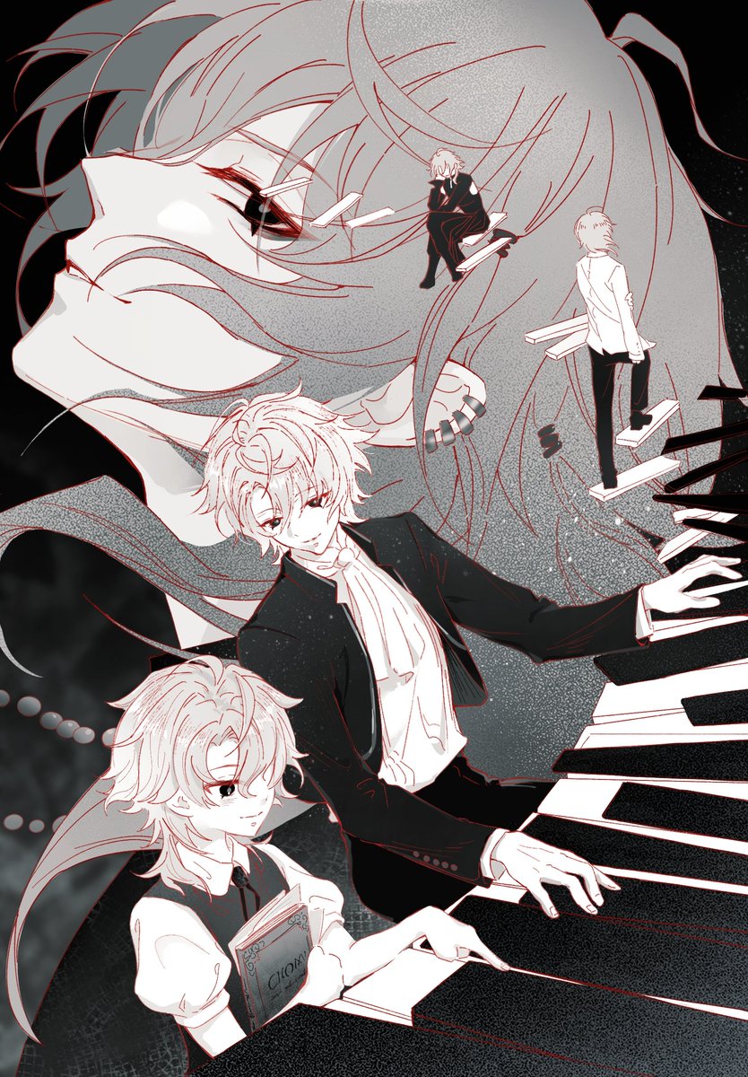 akira_ki123's tweet photo. 黑白版 https://t.co/tOCXzgoJNW