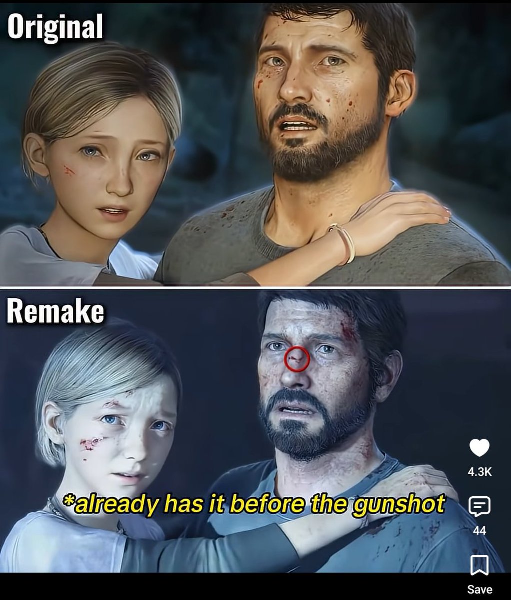 EllenZappa's tweet photo. Why did they de-wasian Joel in the Last of Us remake https://t.co/J4rcCrss7h
