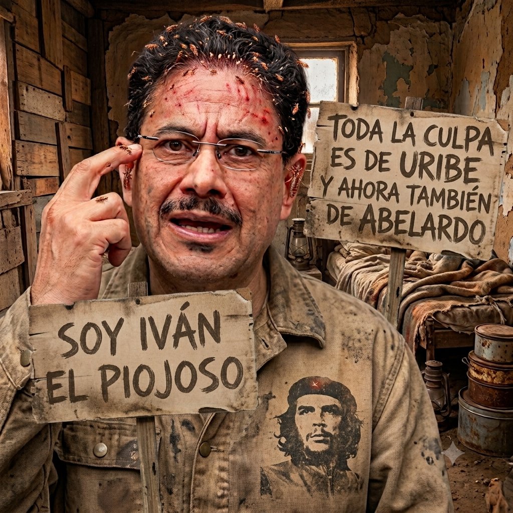 magyarcol's tweet photo. @IvanCepedaCast Ay Piojoso: Estás triste porque van a matar a tus amiguitos? Deberías irte junto a Calarca para que la bomba se los lleve a los dos de una vez https://t.co/E4WiyRNCrQ