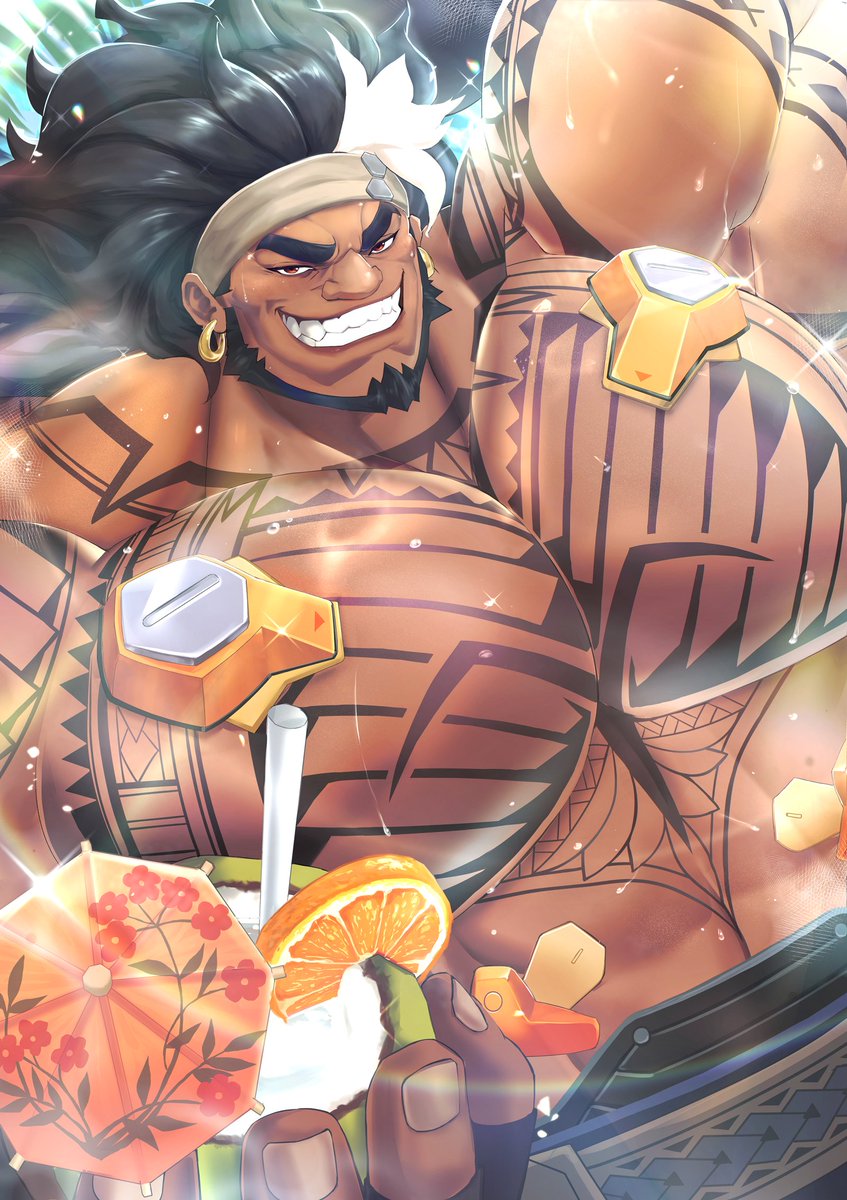 wmy0uu's tweet photo. Mauga~🏝️
#mauga #overwatch https://t.co/yul0J8HEOu