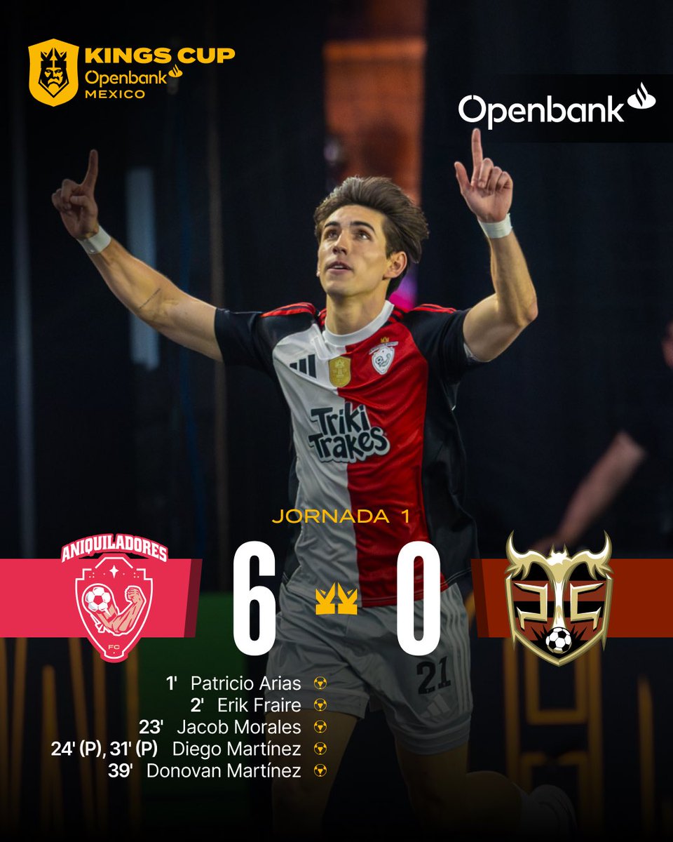 kingsleague_mex's tweet photo. Los Aniquis se quedaron con el duelo de campeones 💪🏻

#KingsCupMexico https://t.co/hohHvPnz81