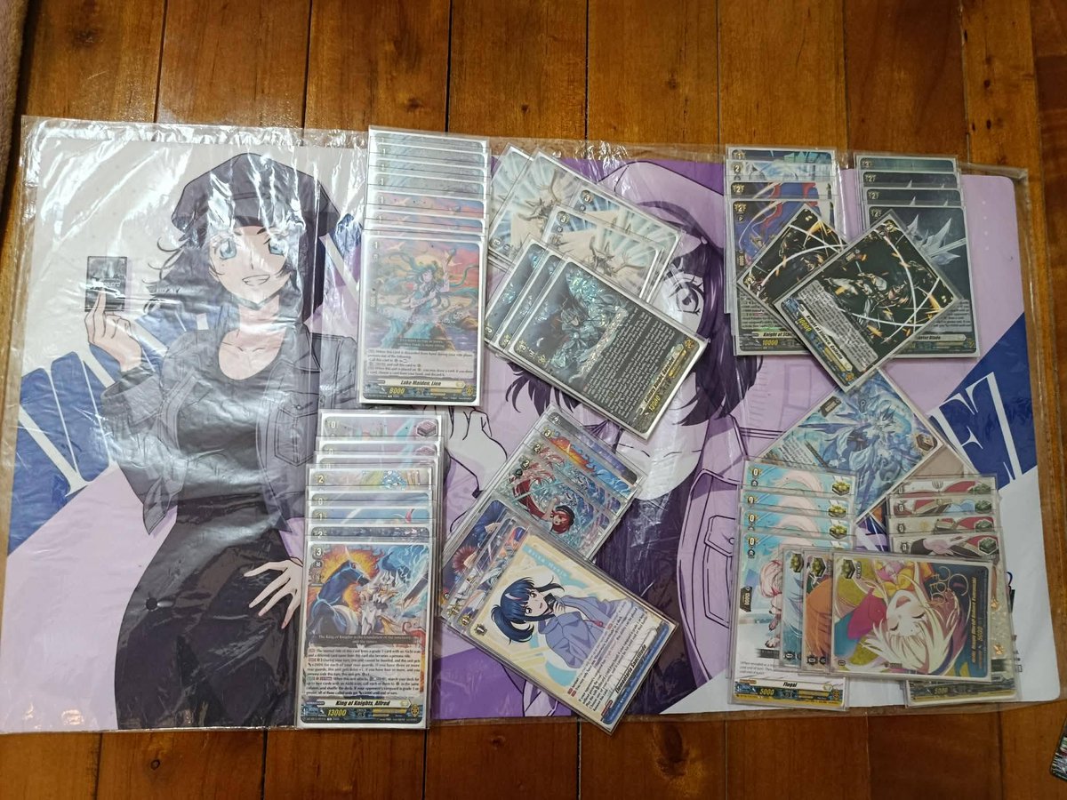 hnexus2005's tweet photo. HNexus Cardfight! Vanguard local tournament 6/9/2026 EN Standard format post Strike of Illusionary Shadows  :    
1st Alfred Aichi (Bin) 
2nd Nirvana (Octopus) 
3rd Bavsagra (Phil)
3rd Liael Odium (Tam)
Congrats 👏  
#VGTopDecks #CardfightVanguard #cfvanguard https://t.co/tgtfHFhva9
