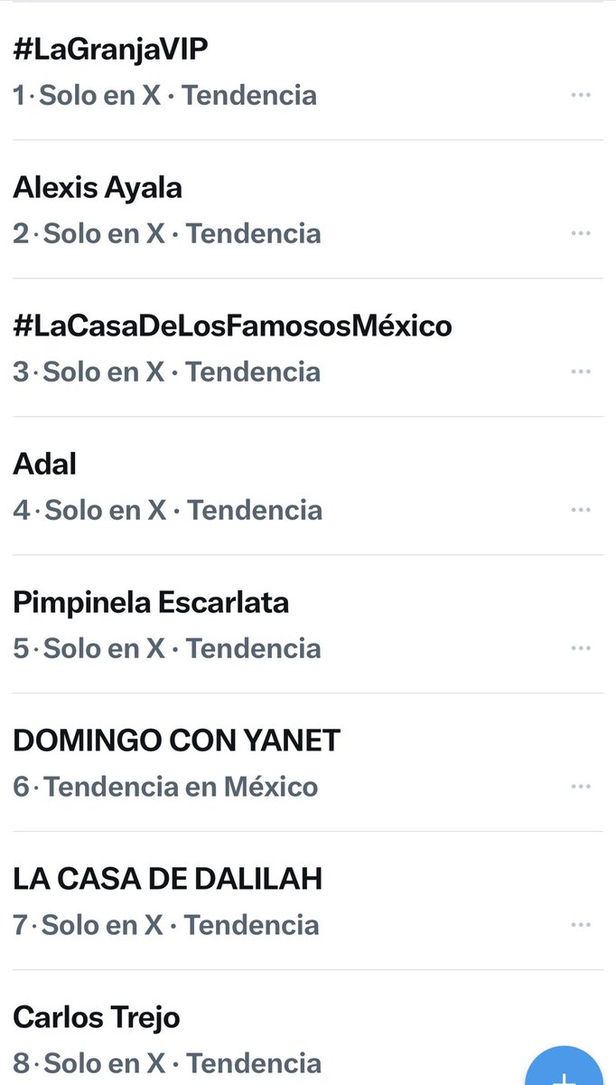 marcomeza's tweet photo. Para “posicionamientos” : #LaGranjaVIP se posiciona en primer lugar de tendencia en “X”  sobre #LaCasaDeLosFamososMéxico https://t.co/RoKB5m9owc