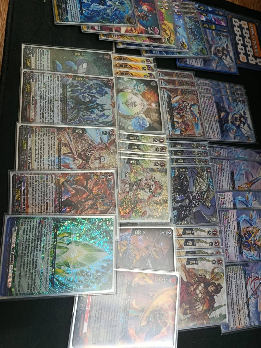 hnexus2005's tweet photo. HNexus Cardfight! Vanguard local tournament 6/9/2026 EN Standard format post Strike of Illusionary Shadows  :    
1st Alfred Aichi (Bin) 
2nd Nirvana (Octopus) 
3rd Bavsagra (Phil)
3rd Liael Odium (Tam)
Congrats 👏  
#VGTopDecks #CardfightVanguard #cfvanguard https://t.co/tgtfHFhva9
