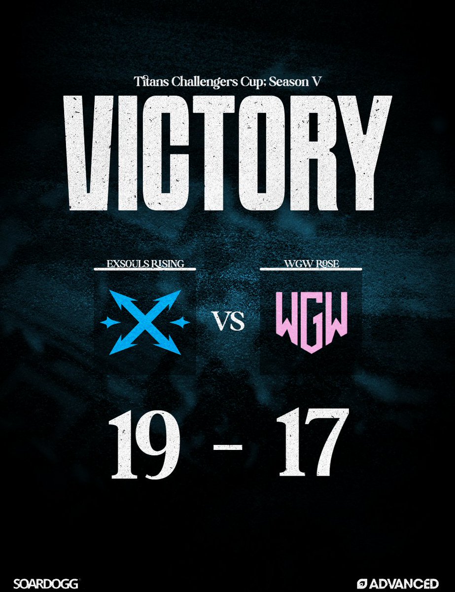 ExsoulsEsports's tweet photo. MIGHT BE THE LONGEST TCC MATCH IN LEAGUE HISTORY.. But we get it DONE 😤

2-0 and another series in the books for Rising! 🧹 https://t.co/uIQjHrI8te
