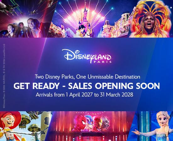 StaxDragon's tweet photo. Disneyland Paris 2027/2028 sales open soon. Plan Easter, summer, Halloween, Christmas or a magical weekend getaway. Send us your dates, travellers and preferred stay length to be first in line when bookings open. https://t.co/qvV7wQ4ZOZ