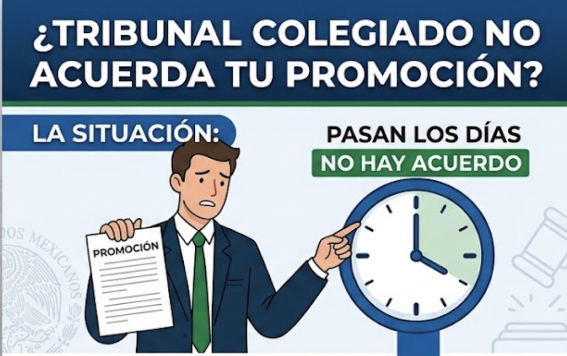 veroosornio's tweet photo. Presentas una promoción y el Tribunal Colegiado sencillamente no la acuerda.

¿Qué recurso interpondrías? 

✅RECLAMACIÓN 

⚠️Aun cuando tal hipótesis no esté expresamente prevista en el artículo 104 de la Ley de Amparo.

🏛️ SEGUNDO TRIBUNAL COLEGIADO EN MATERIA ADMINISTRATIVA DEL CUARTO CIRCUITO.