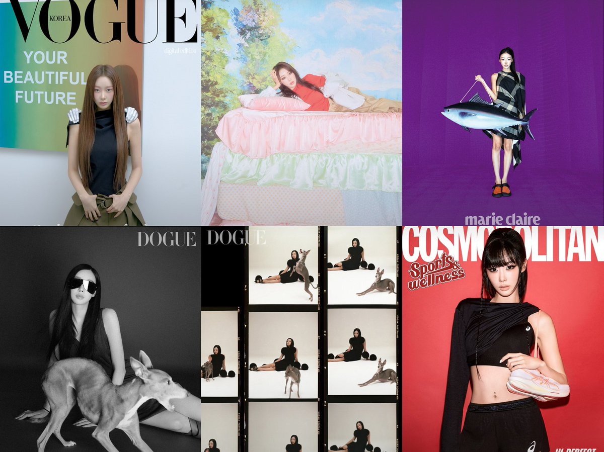 thelattenroyal's tweet photo. List of magazines &amp; brands featuring Giselle in 2026:

Korea: 
— Vogue Korea x LOEWE
— Dazed Korea x LOEWE 
— Marie Claire Korea x LOEWE 
— Vogue Korea &amp; Cooper x Courrèges, Mark Gong, Messika, Rick Owens
— Cosmopolitan Korea x ASICS 

Japan :  
— CLASSY. Japan x LOEWE x Givenchy https://t.co/KomJqT8bze