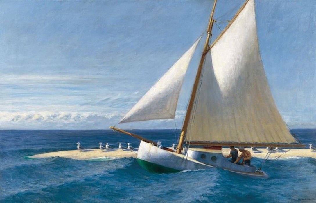allontanarsio's tweet photo. Une de mes peintures impressionnistes préférées…

Le 'Martha McKeen' de Wellfleet par Edward Hopper https://t.co/y07FvekNnV
