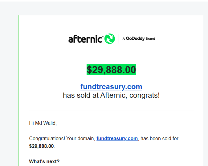 walidhasan_r's tweet photo. Alhamdulillah 🤲

One of my domains, https://t.co/dwZpcFGfks, sold for $29,888 — acquired for just $5. 😄

All praise belongs to Allah for this blessing. ❤️

#Alhamdulillah #DomainInvesting #Domains #DigitalAssets #Entrepreneurship https://t.co/JsOdQAItUu