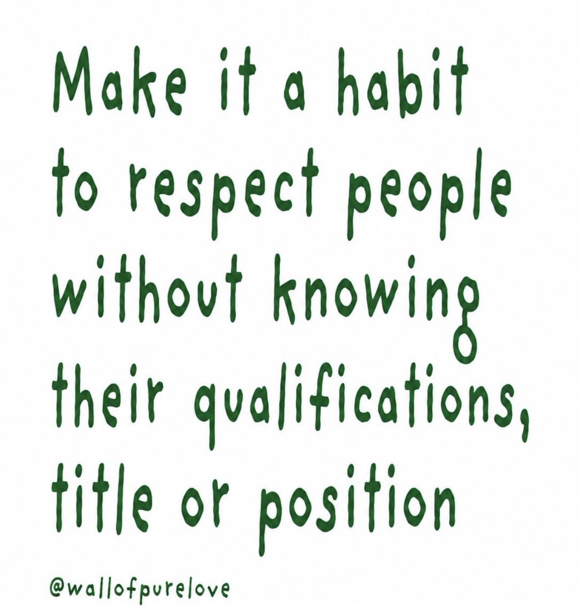 SwansonRodney's tweet photo. #ThinkBIGSundayWithMarsha #MondayKindness #MondayMotivation #MondayTogetherness Give Respect, Get Respect. https://t.co/jizcCJRgn0