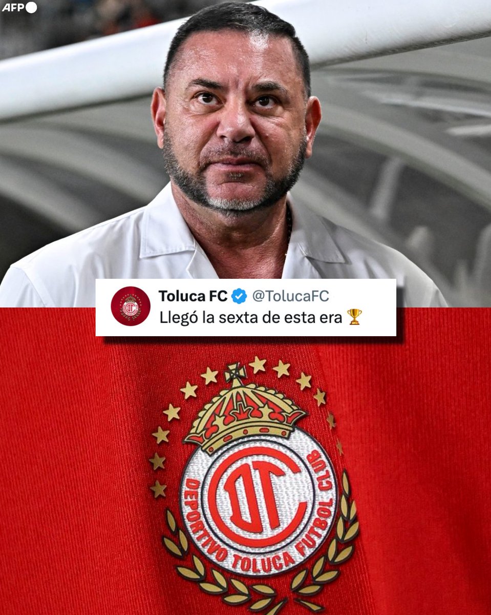 InvictosSomos's tweet photo. ¡¡ESTAMOS VIVIENDO LA ÉPOCA DEL TOLUCA DE ANTONIO MOHAMED!!  

Toluca con El Turco Mohamed como entrenador:   

➤ Bicampeones de la Liga MX.
➤ Campeones de la Concachampions.
➤ Campeones del Campeón de Campeones.
➤ Campeones de la Campeones Cup.
➤ Campeones de la Leagues Cup.
➤ Ganó ¡¡6 DE 7 FINALES!! disputadas. 
➤ Boleto sellado al Mundial de Clubes.
➤ Boleto sellado a la Copa Intercontinental. 

Todo esto en menos de 2 años de gestión. Todo esto después de que el Toluca pasó 15 años sin trofeos. Todo esto cuando muchos creían que Los Diablos Rojos estaban condenados a su mala racha. 

EL HOMBRE QUE DEVOLVIÓ AL TOLUCA A LA CIMA.