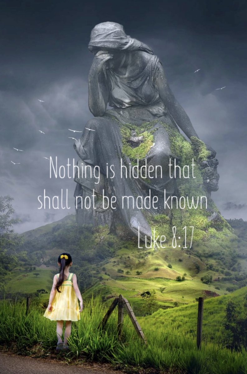 One_Of_His's tweet photo. Luke 12:2 KJV
“For there is nothing covered, that shall not be revealed; neither hid, that shall not be known.”
#ThingsJesusSaid
#JesusisLord https://t.co/wL3kfAJZBc