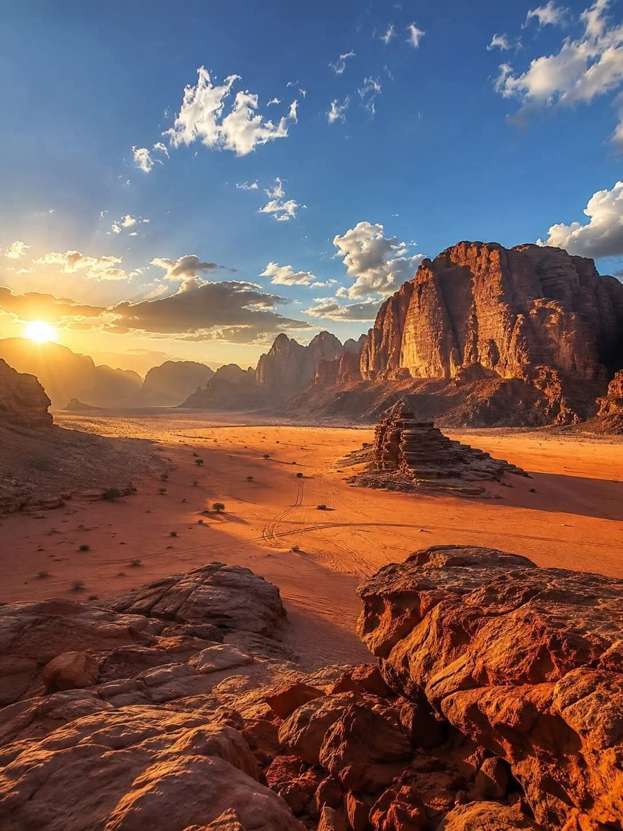 DesertToStars's tweet photo. Wadi Rum – #Jordan https://t.co/80QCWHuISj