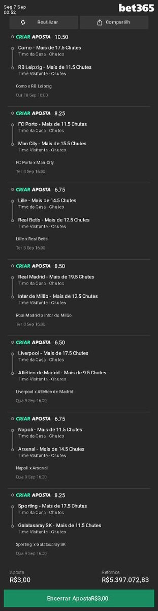 nicosomel's tweet photo. Forra milionária? Champions de volta, meu ídolos.

(Aposta não é investimento) https://t.co/cNz36PyWBS