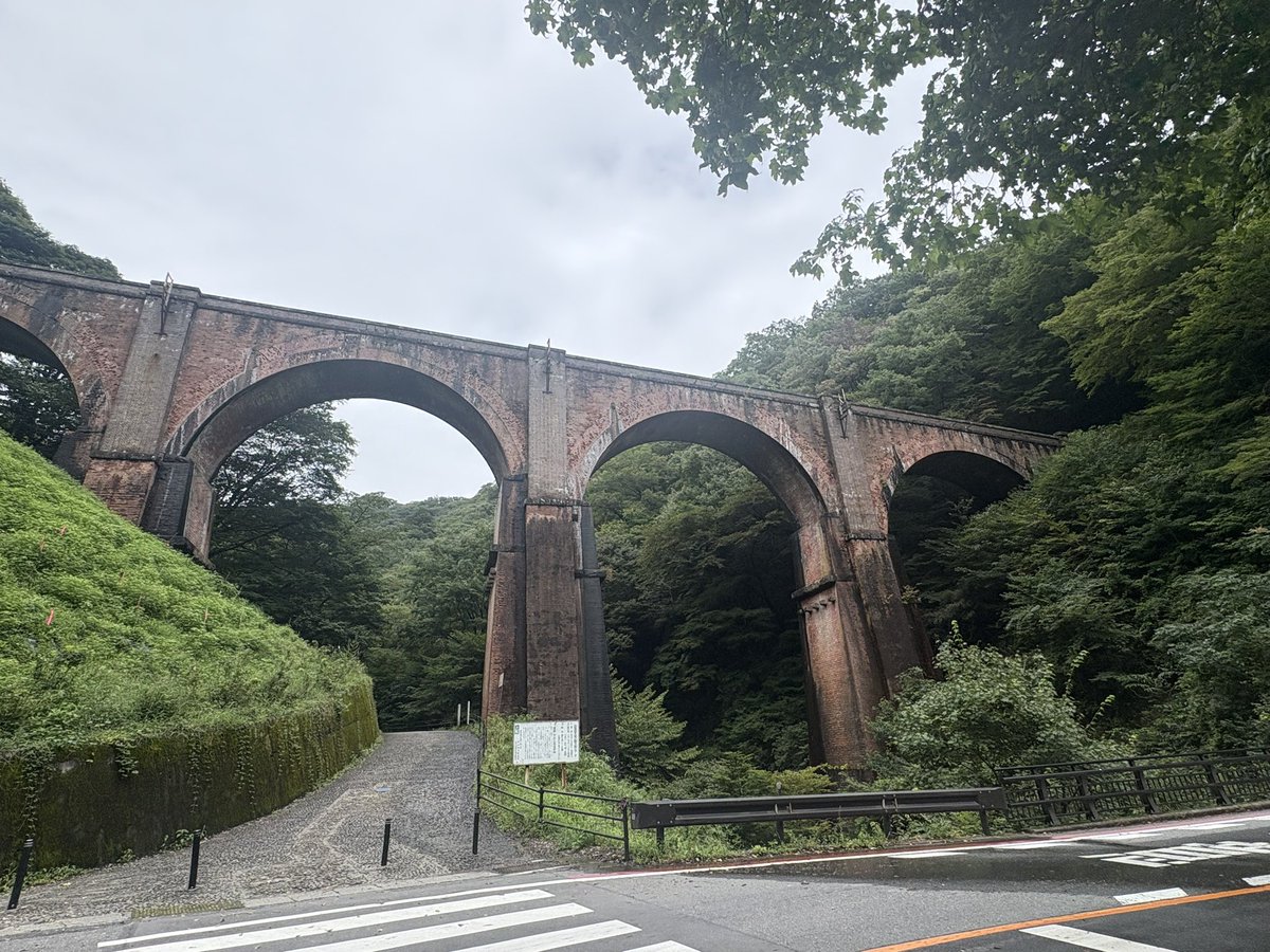 ako_akai's tweet photo. めがね橋 https://t.co/v8IN36XPyl