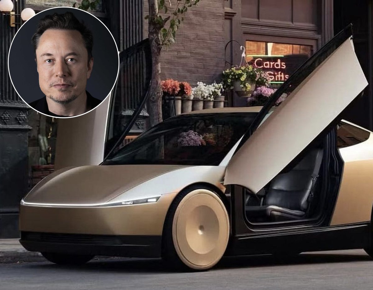DailyLoud's tweet photo. Elon Musk says the new Cybercab will be an "Airbnb on wheels" concept, allowing everyday buyers to purchase a fully autonomous vehicle for under $30,000 and place it onto Tesla’s upcoming autonomous ride network to generate passive income while they sleep. https://t.co/7x90xsJpCv