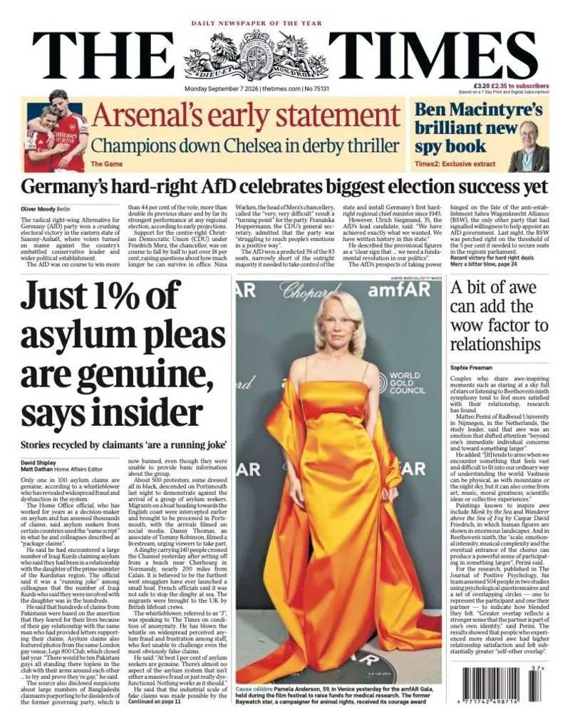 justrightFrank's tweet photo. Last week the papers reported that 200,000 asylum applications had been approved by The Home Office which meant that they were rubber stamped at the rate of one every minute.
Today we are told that only 1% are genuine.
If that is true then only 2,000 should have been approved. https://t.co/pmSQpmCfiZ