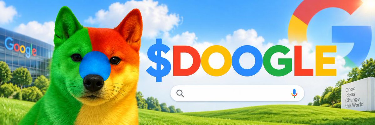 CoachPatNFT's tweet photo. OK THIS IS GOOOOD.

Dooglers are the dogs of Google, beloved pups brought into offices by Google employees and are woven into the company culture. More than workplace pets, they represent Google’s playful roots, dog-friendly spirit, and the idea that work can have a little more personality.

They are constantly posted on their X and IG accounts.

https://t.co/7HtB8mwxlK
https://t.co/dX7aUwaPd2

Paired with $GOOGL
