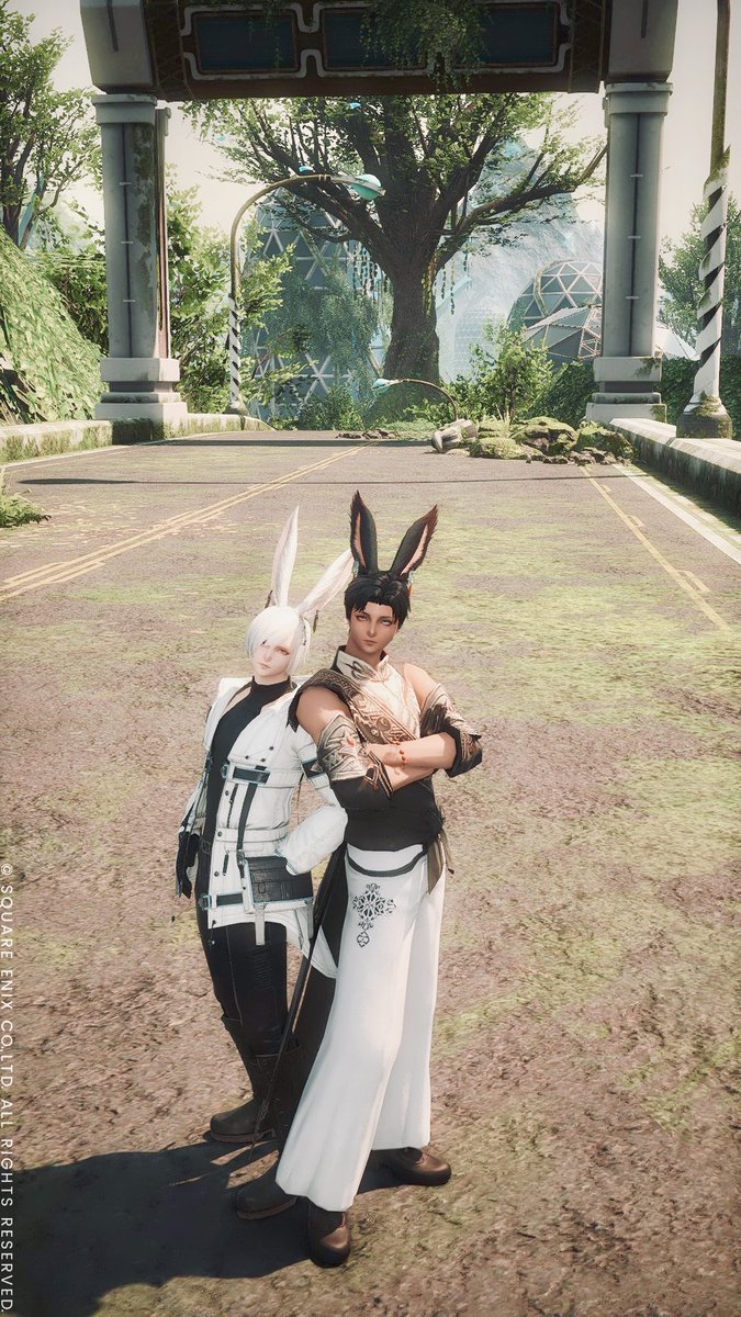 ayafer_ff14's tweet photo. 道路だ、こんなところあったんだ…

 #FF14 #うさお https://t.co/xjzudEvGjo