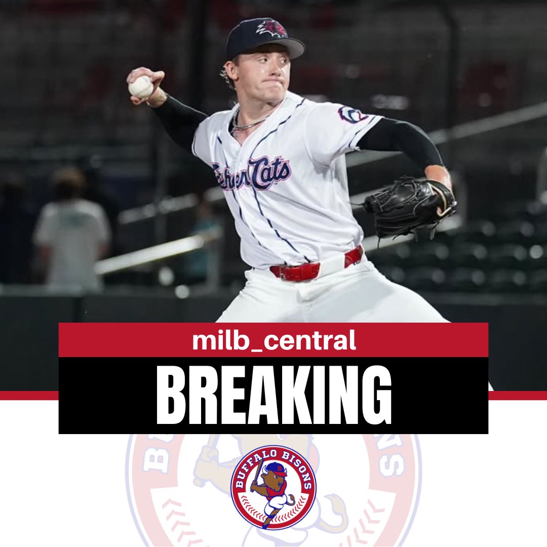 milb_central's tweet photo. The Toronto Blue Jays are promoting Gage Stanifer to the Buffalo Bisons (AAA), per @_chaseford. https://t.co/626IcgJFDb