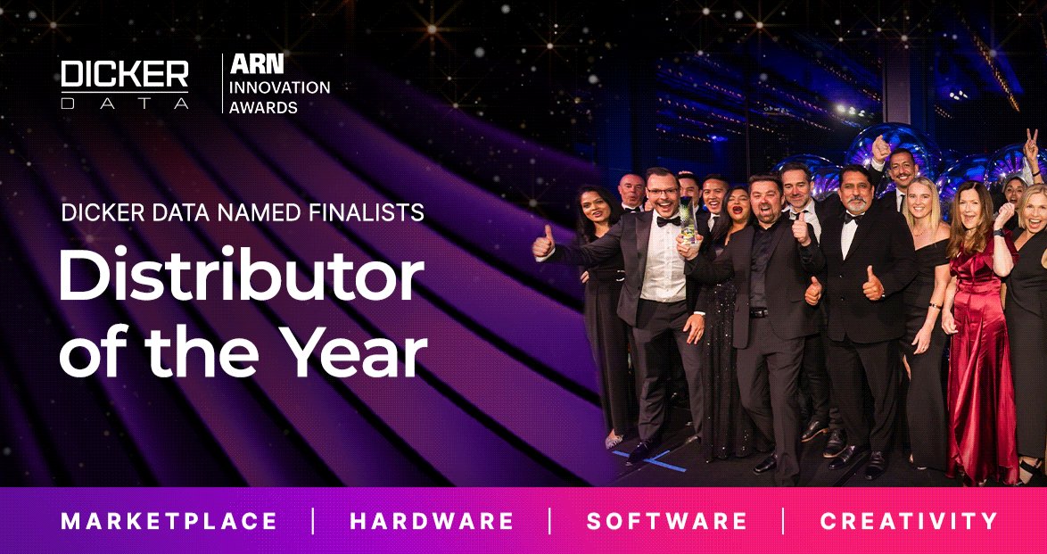 DickerData's tweet photo. We're honoured to be named finalists across multiple categories in the ARN Innovation Awards 2026! Dicker Data has been recognised as a finalist for Distributor of the Year in Marketplace, Hardware, Software and Creativity.

Read more: https://t.co/LEc3diYLpv

#WEAREDDR https://t.co/1QrgTSfID0