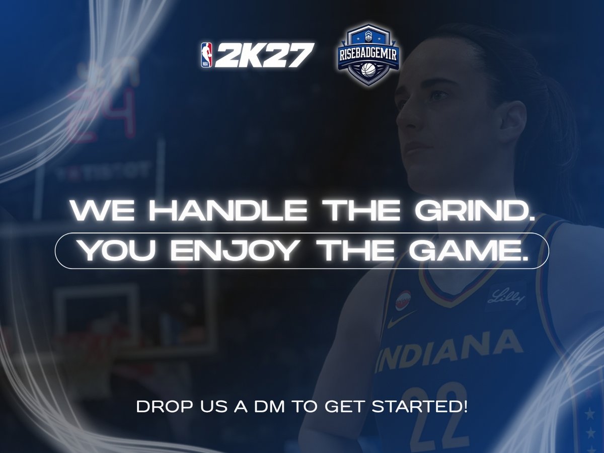 grindhub2k's tweet photo. MONDAY MOTIVATION ⚡

Grinding badges for weeks isn't fun, it’s a chore. Don’t burn yourself out. Let us fast-track your build safely while you focus on enjoying the game.

📥 DM us to book your slot and skip the tedious grind!

#MondayMotivation #NBA2K27 #2K27 #BadgeGrinding https://t.co/KUY4SmMBHA
