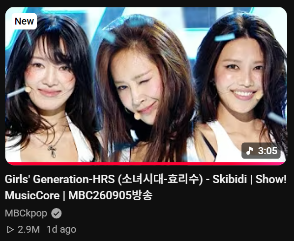 thsutleovos's tweet photo. HYORISOO POWER 🔥🔥🔥
9M Views for 'Skibidi' Performance Video
2.9M Views for FAKE HYOYEON CassCool Fest. Behind
2.9M Views for 'Skibidi' Show! Music Core Stage
2.3M Views for 'Lowkey in Love' Show! Music Core Stage

THEY DESERVE THIS SO MUCH I AM SO PROUD https://t.co/GUub89ieao