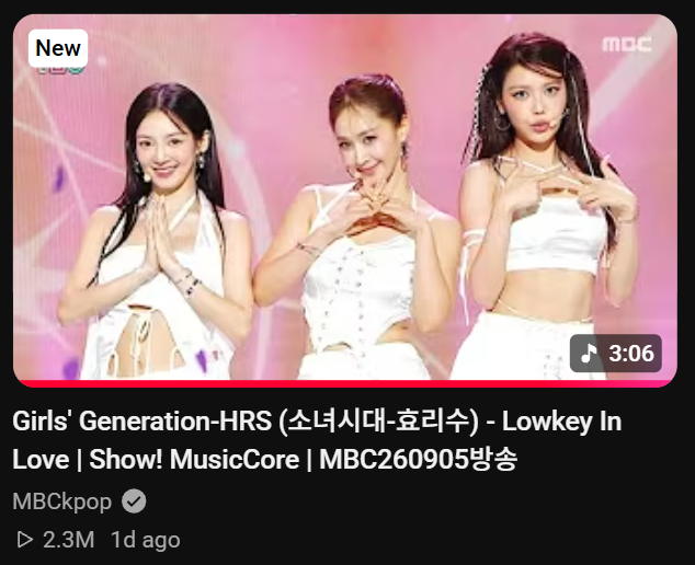 thsutleovos's tweet photo. HYORISOO POWER 🔥🔥🔥
9M Views for 'Skibidi' Performance Video
2.9M Views for FAKE HYOYEON CassCool Fest. Behind
2.9M Views for 'Skibidi' Show! Music Core Stage
2.3M Views for 'Lowkey in Love' Show! Music Core Stage

THEY DESERVE THIS SO MUCH I AM SO PROUD https://t.co/GUub89ieao