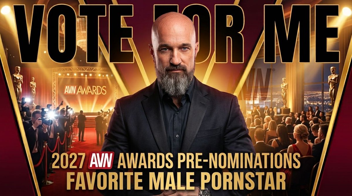 AriPorterXXX's tweet photo. 📢 @AVNAwards Pre-Nominations Are Open!

Please take 10 seconds and vote for me:

⭐ Favorite Male Pornstar
📹 Favorite Male Indie Creator

🔗 https://t.co/UhXlDbZO7f https://t.co/JvFOJk8iNT