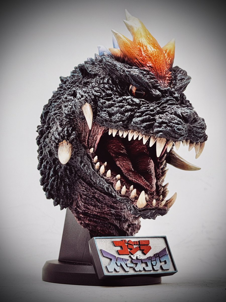 v2ab29's tweet photo. タナカStudio

「スペースゴジラHEAD-1994」

#ゴジラ #Godzilla #スペゴジ https://t.co/BUdYo7FwUb