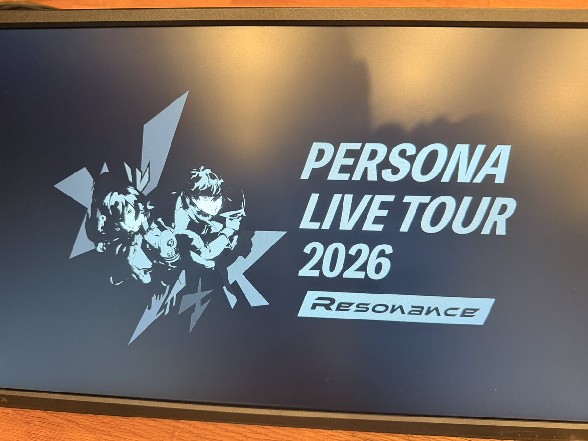 MIZ_ponz's tweet photo. 本日ゲネ！
ペルソナぁー！！！
めっちゃ激アツです！！‍＼＼\\ꐕꐕꐕ//／／

#p30th #ペルライ #PLT2026 https://t.co/IazrvqyOTC