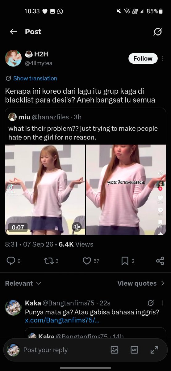Bangtanfims75's tweet photo. The fact that FEARNOT dari awal udah kasih penjelasan baik² tapi respon nya malah kayak gini 
Fans nya H2H wow @H2H_INA @H2H_NEWS @H2HCARMEN_INA https://t.co/iue3JOk8Hw