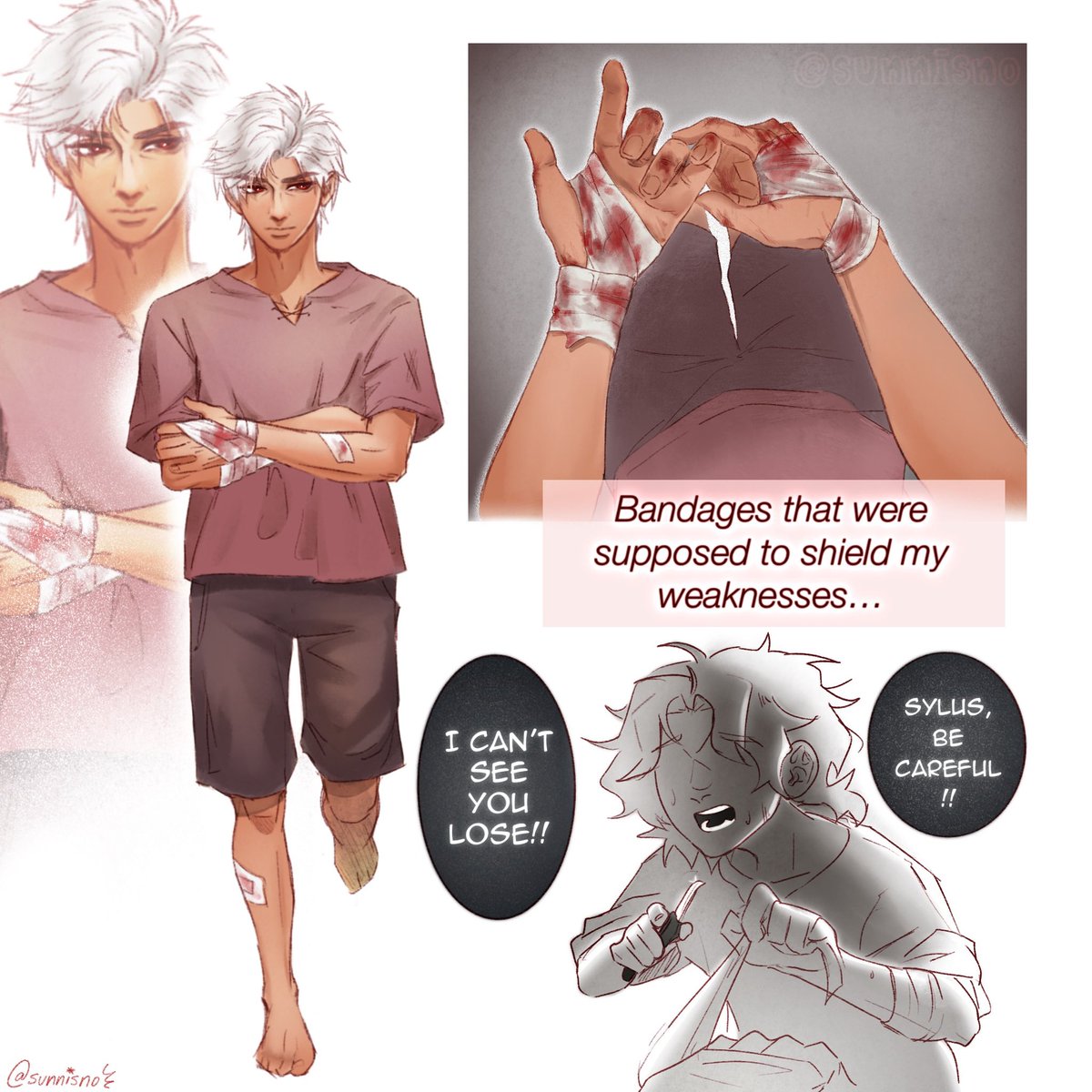 myrreow's tweet photo. sylusmc arena lore come home to me, i’m now reminiscing what i drew a few months ago https://t.co/0EdWmhv5ZT