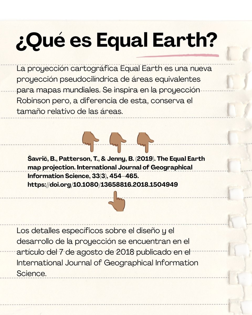 datosrosas's tweet photo. Pero una percepción más justa del espacio permite analizar con otros ojos la forma en que interpretamos el mundo. 
#thetruesizeof #equalearth #justiciaespacial https://t.co/No9hrg9wbJ