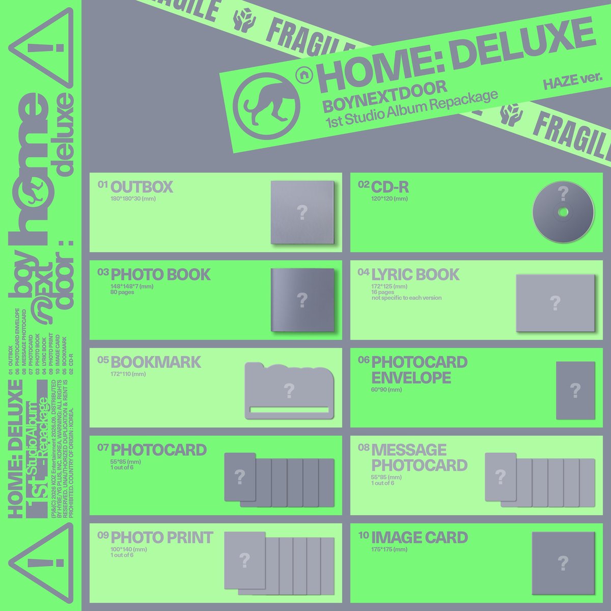 awtaesan's tweet photo. [PO] 🏠 BOYNEXTDOOR 1ST STUDIO ALBUM REPACKAGE [HOME: DELUXE ] KTOWN WEB

Detail on pict

✅️ est BERSIH INA
✅boleh cicil dp/bookslot start 25k
✅️GO line dom JAKARTA
✔️incl tax ems
❌️excl packing

🍀Close po 25/09/2026 https://t.co/55X6XPQCxT