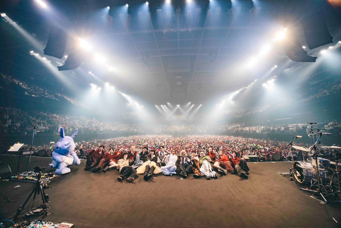 teznagi's tweet photo. 礼賛でトヨタアリーナ2daysでした！
5周年本当にあっという間。。
観ていただきありがとうございました！

photo by @fujii_taku https://t.co/9DBxM2kKV5