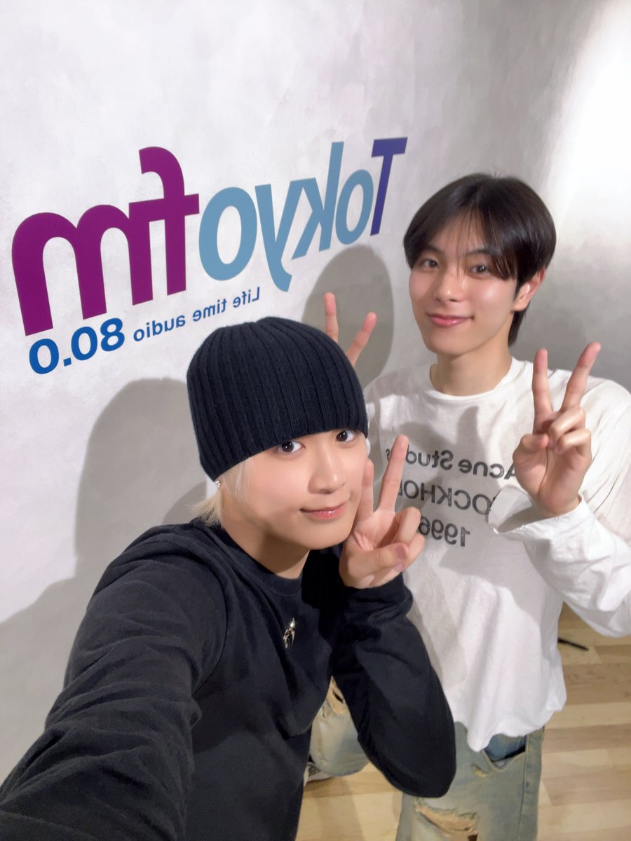 official_DXTEEN's tweet photo. [📸]260907

#DXTEEN が毎月2回パーソナリティをつとめる
TOKYO FM
『ぴあpresents K-Monday Spotlight』
@tokyofm

9月1回目のOAには
#田中笑太郎 #福田歩汰 が
出演させていただきました☺︎
ありがとうございました！

･･━━･･━━･･━━･･━━･･
DXTEEN 8TH SINGLE "相思想愛"
2026.12.09(Wed) RELEASE💗

#Kマンデー
#DXTN #DXTEEN_相思想愛